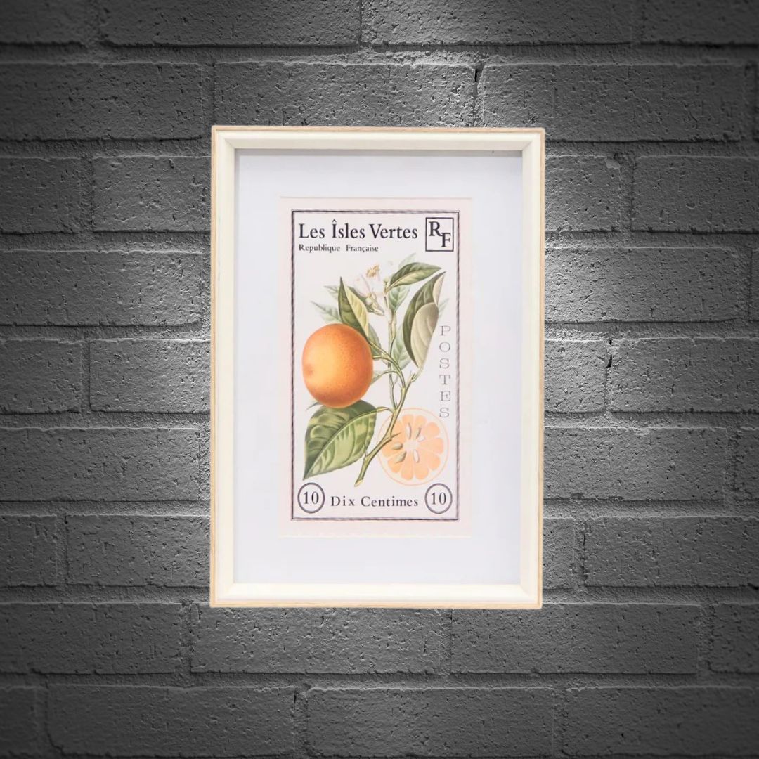 Cuadro Isles Vertes 20x30 cm Marco Claro