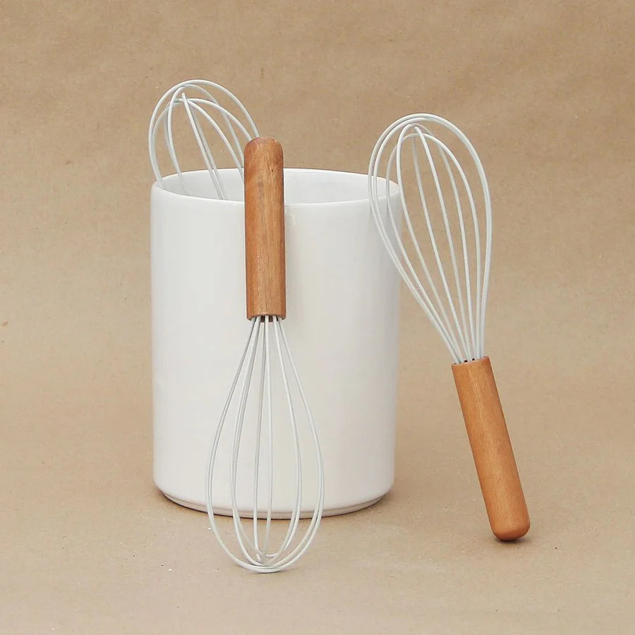 Pack 3 Utensilios Blanco/Pincel/Batidor/Espátula Premium