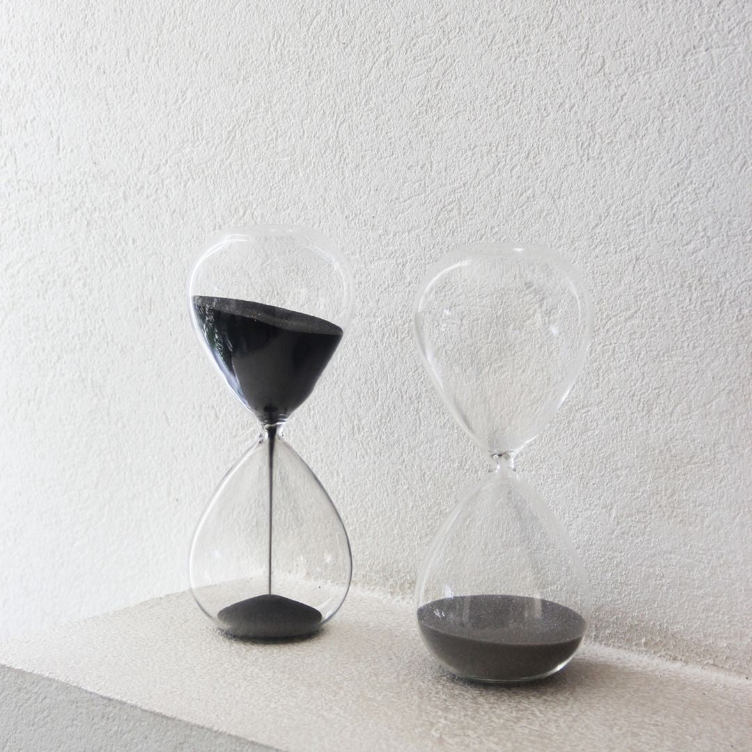 Reloj de Arena Gris 20 cm