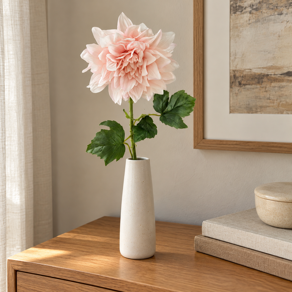 Dahlia Pink Stem 62 cm