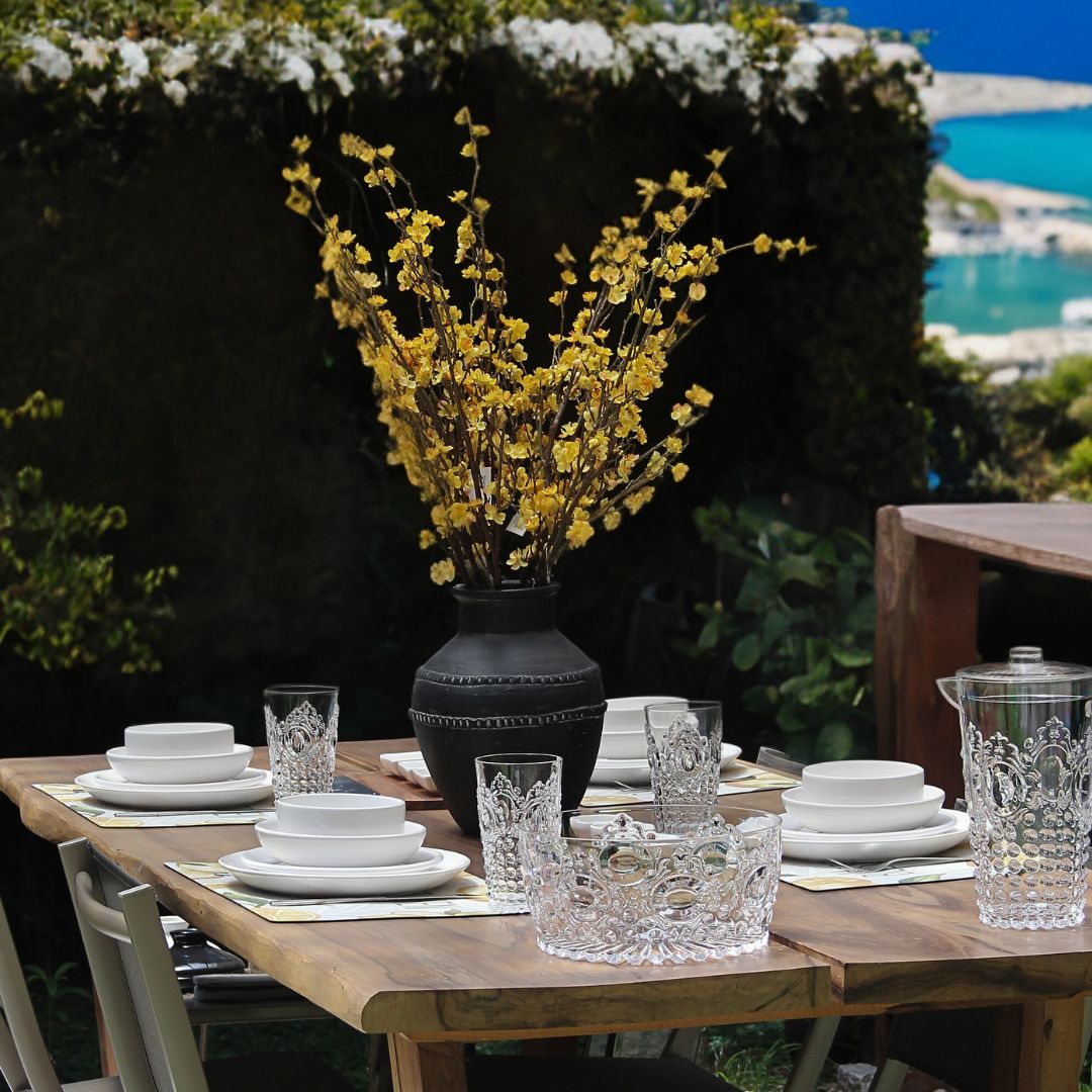 Vaso Acrílico Imperial Alto