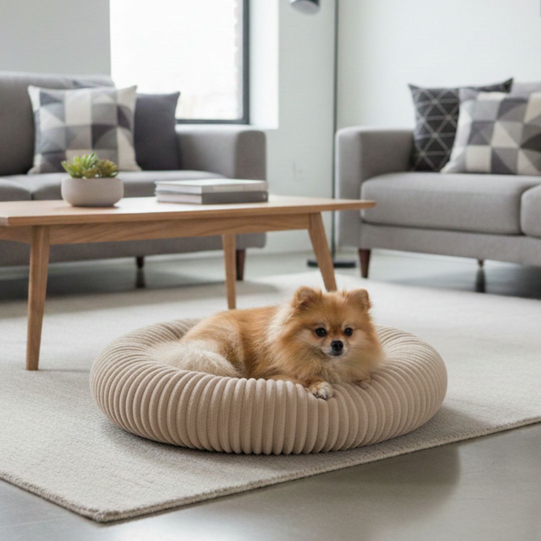 Cama Zen Confort Crema Chica