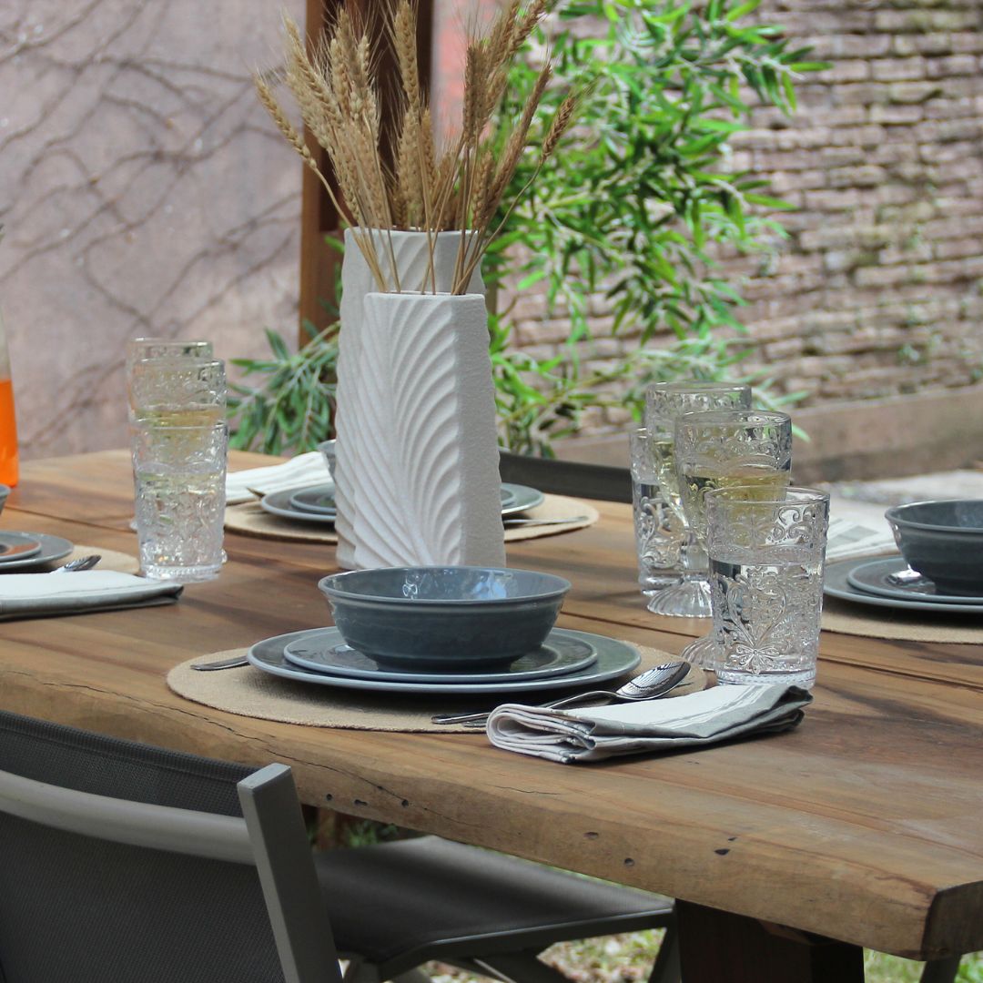 Plato Playo Melamina Gris