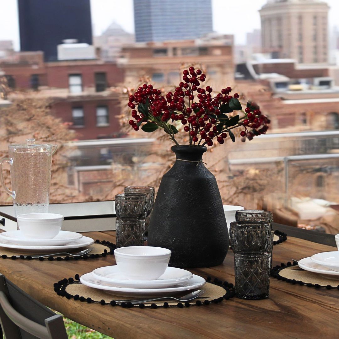 Juego 16 Piezas Lisboa/Copas Diamond Grey