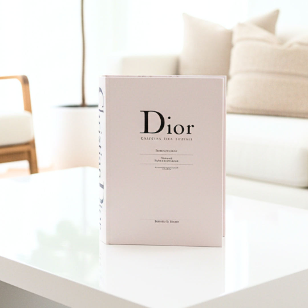 Set x 3 Cajas Libro Dior Blanc