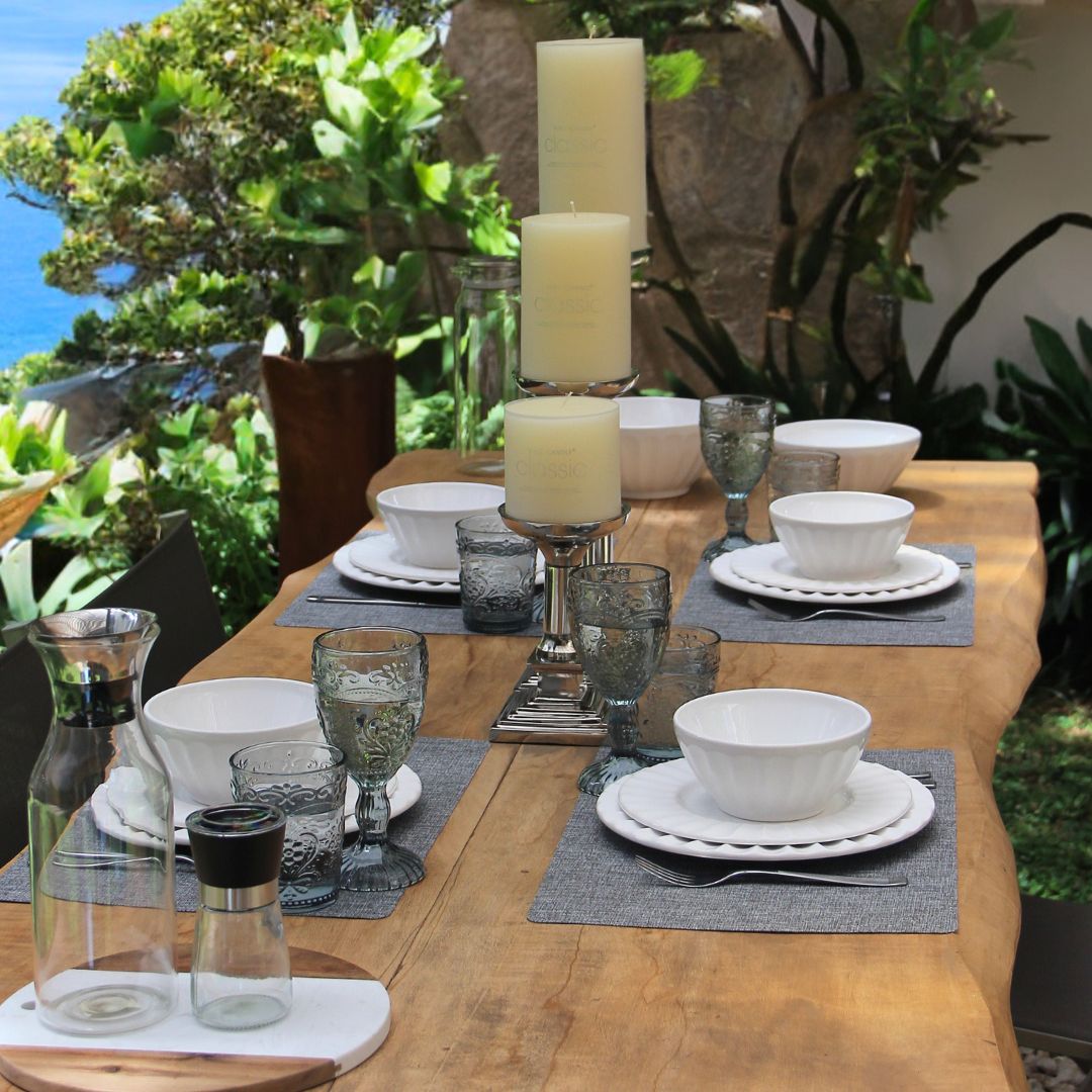 Juego 18 Piezas Facetado