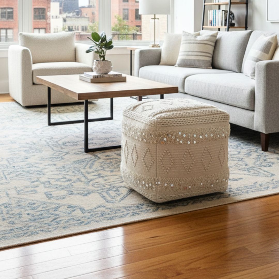 Puff Diamante 45x45x45 Cm