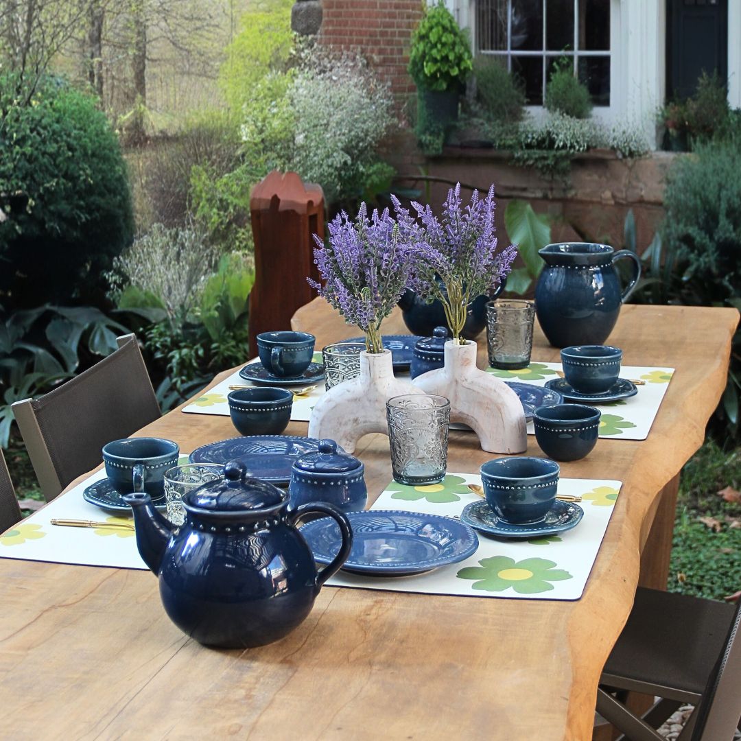 Taza de Té Queen Blue