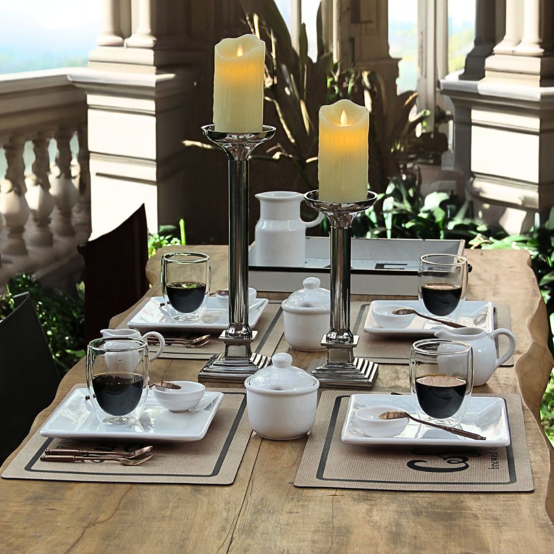 Vaso Doble Vidrio Bombe 350 ml