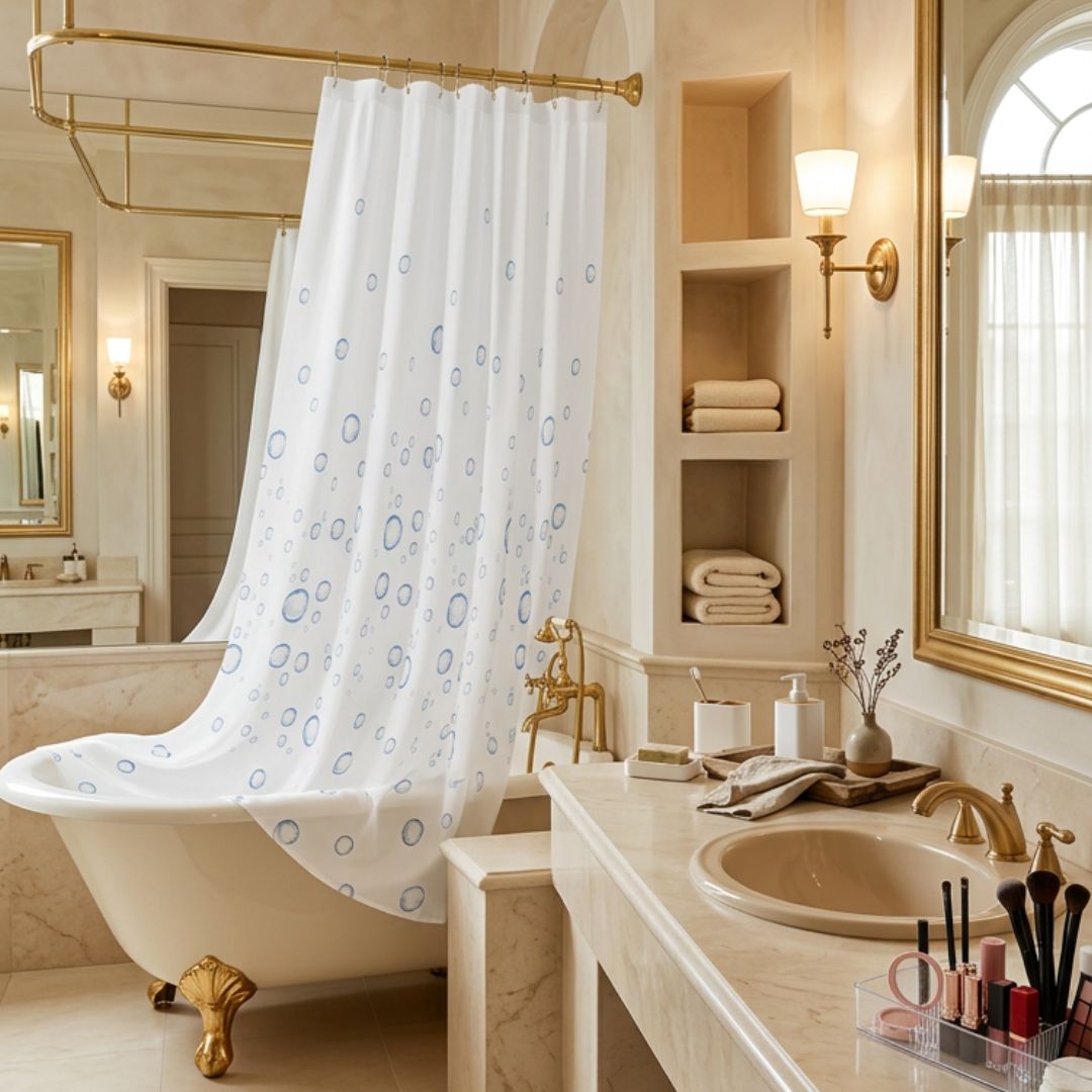 Cortina de Baño Bubble