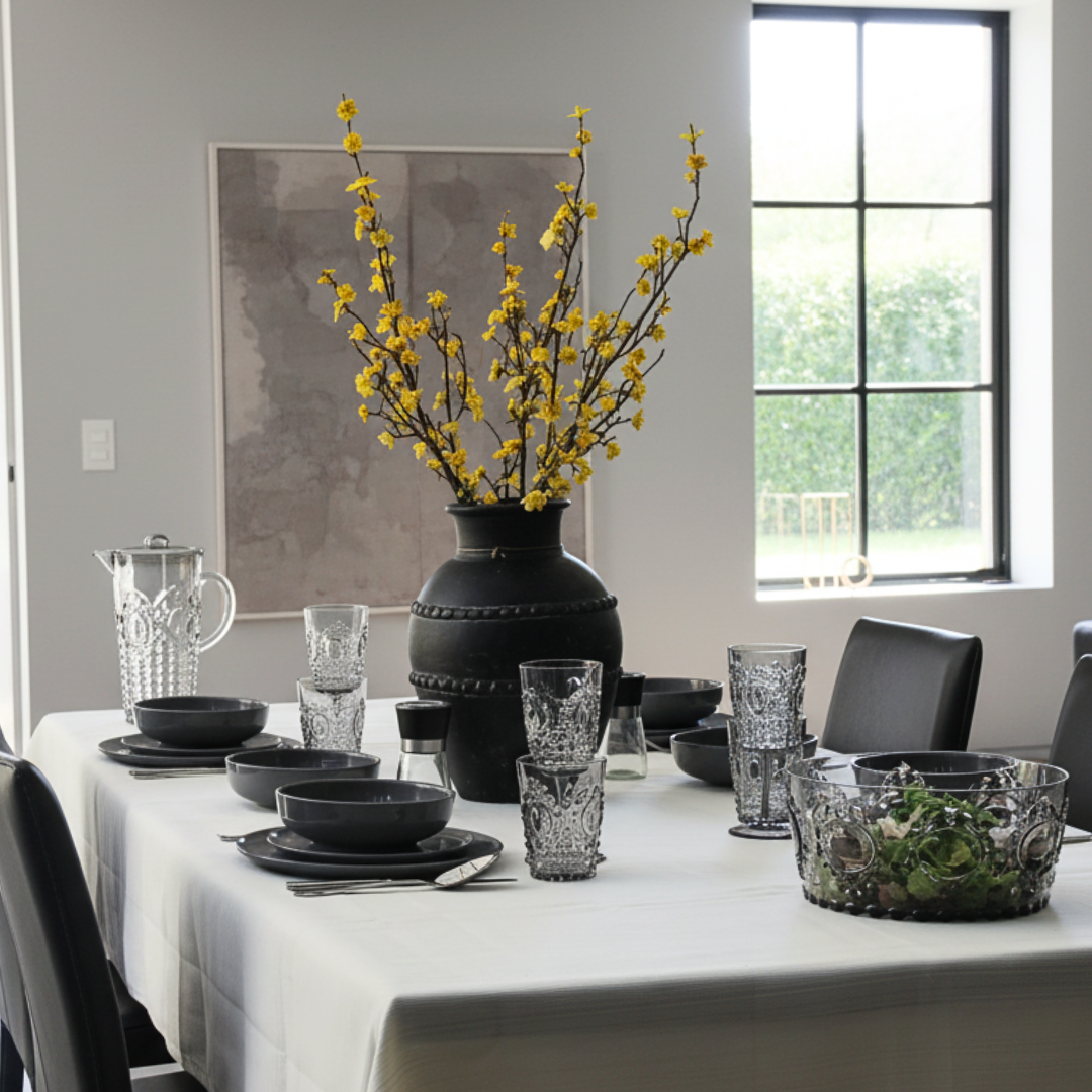 Pack 1 Botella 1,5L+4 Copas + Ensaladera Imperial Smoky