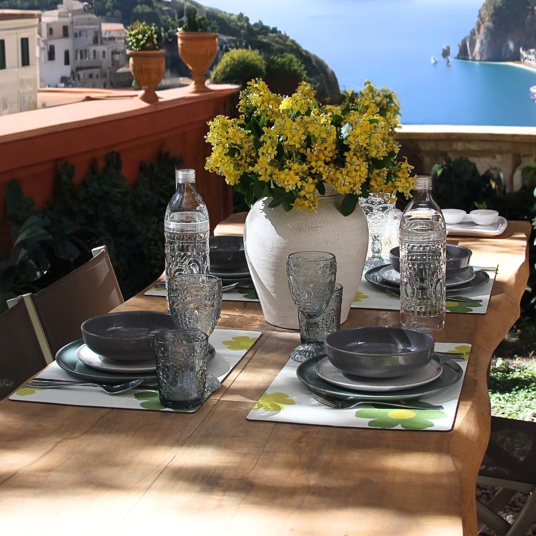 Pack 6 Platos Playos Positano Green