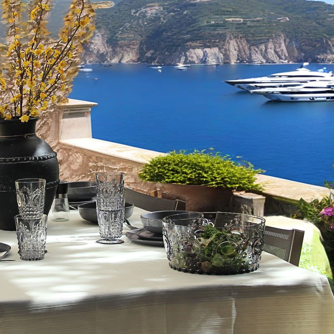 Ensaladera Acrílico Imperial Smoky