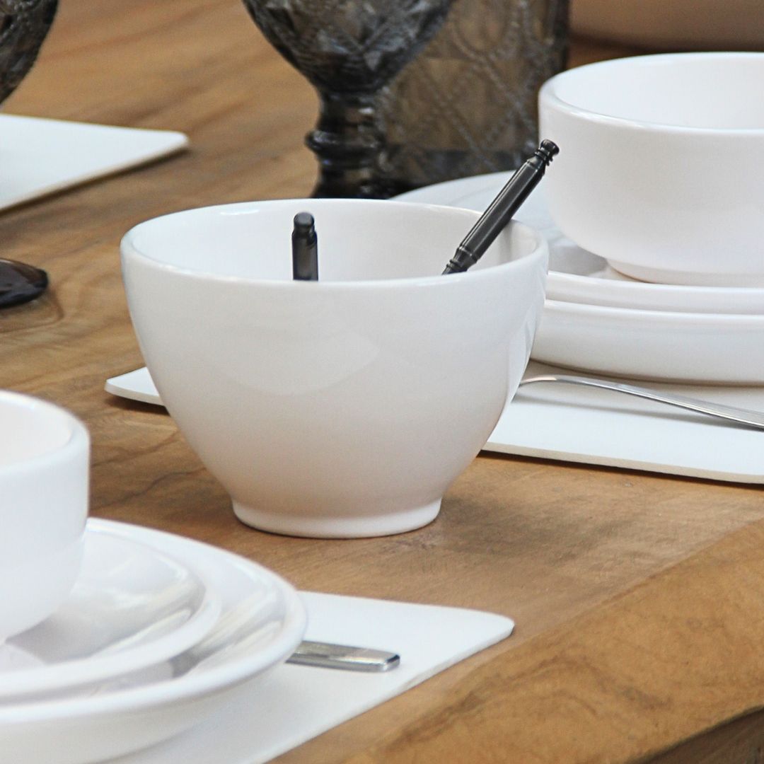 Bowl Cónico Blanco