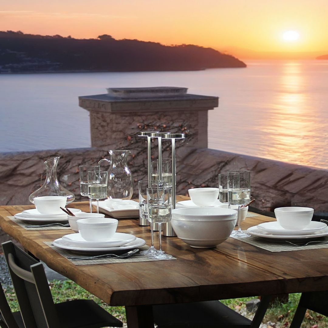 Pack 4 Lámparas Quebec Plata