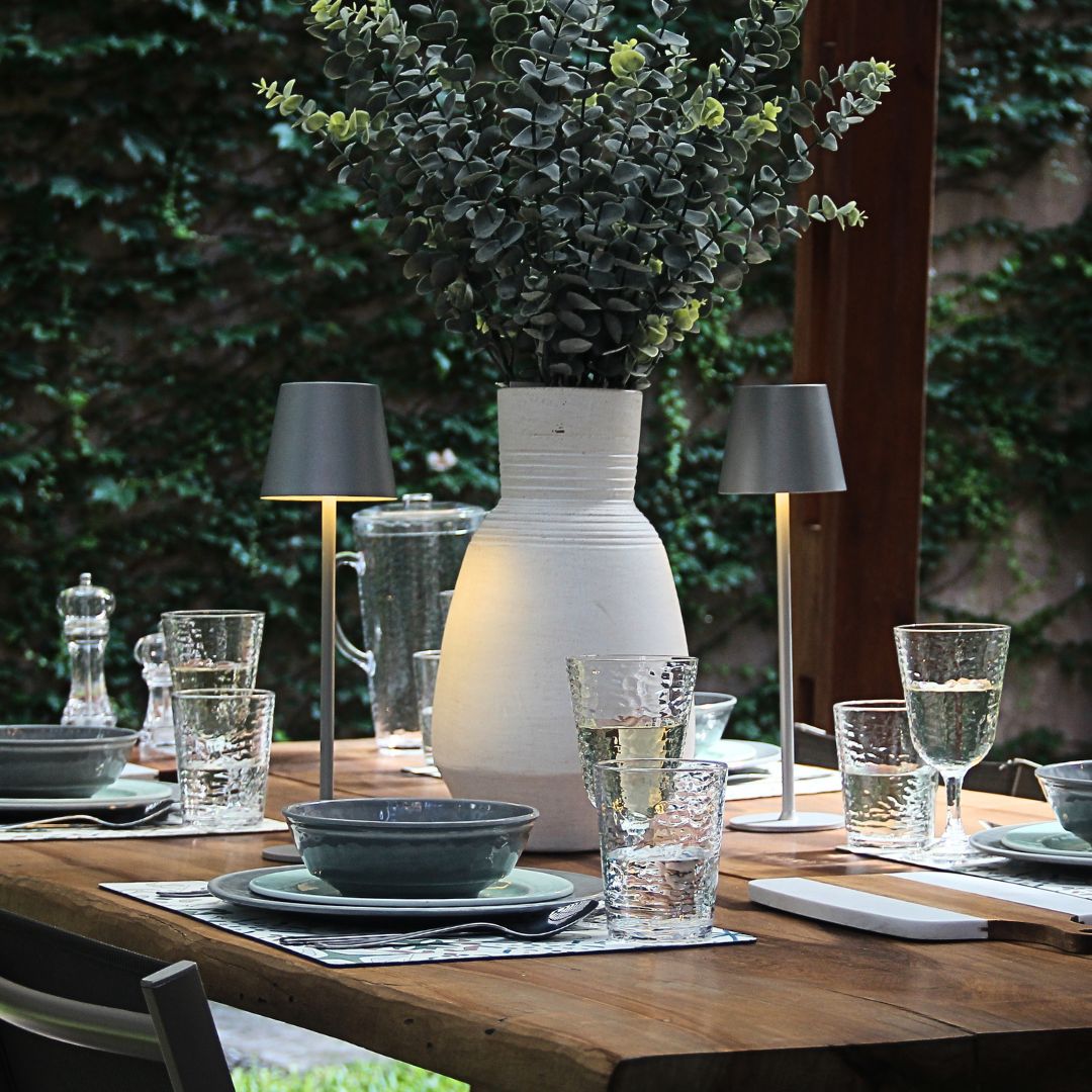 Lámpara Led Terra Gris