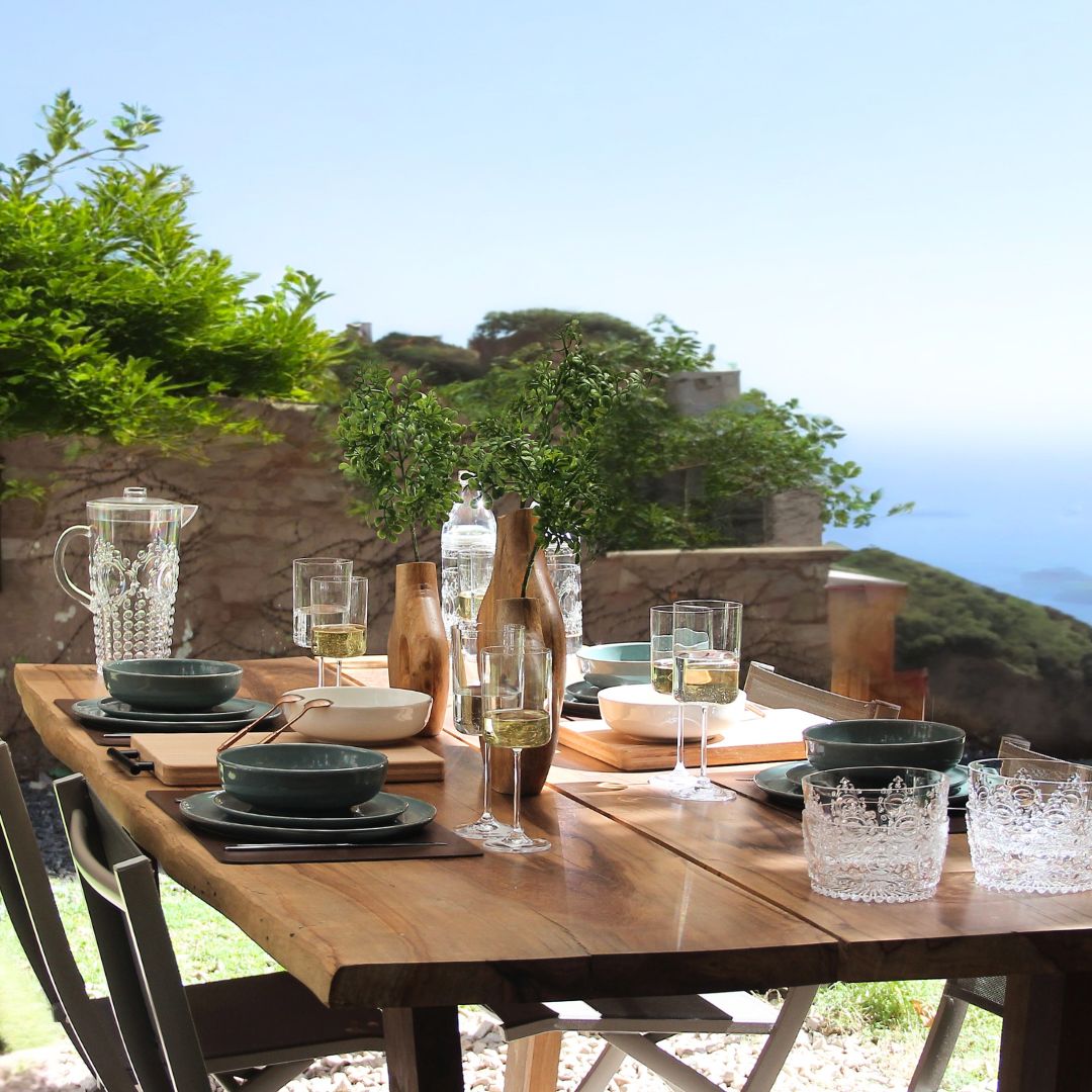 Pack 4 Platos Playos Positano Green