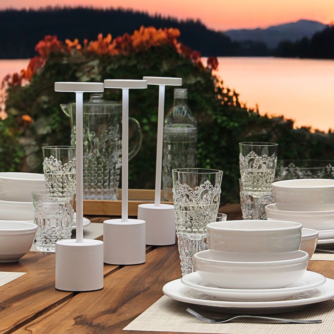 Lámpara Led Quebec Blanca