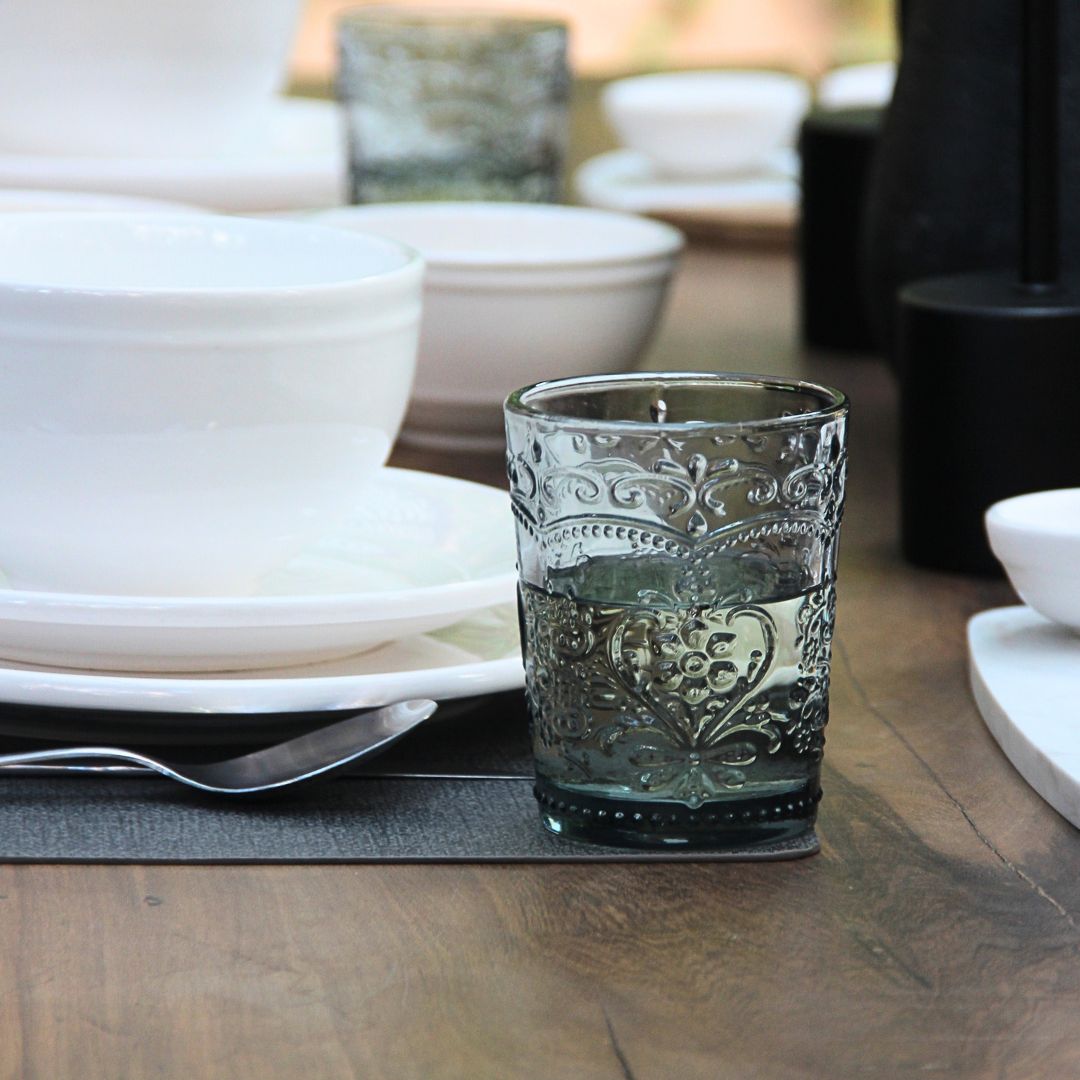 Juego 16 piezas Lisboa Vaso Hampton Blue