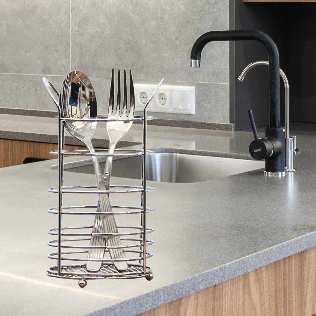 Escurridor de Cubiertos Acero Inox