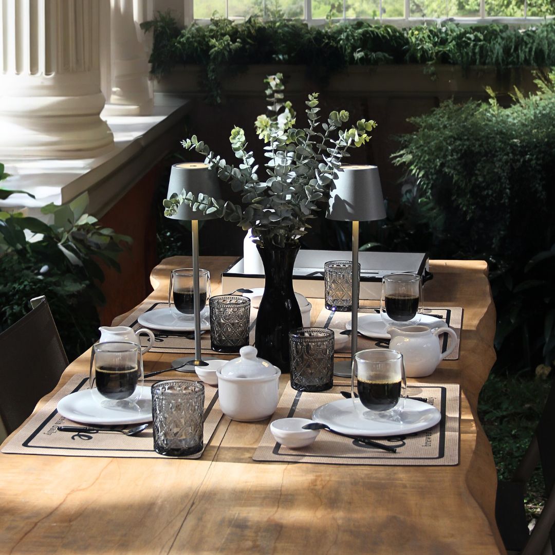 Vaso Doble Vidrio Recto 350 ml