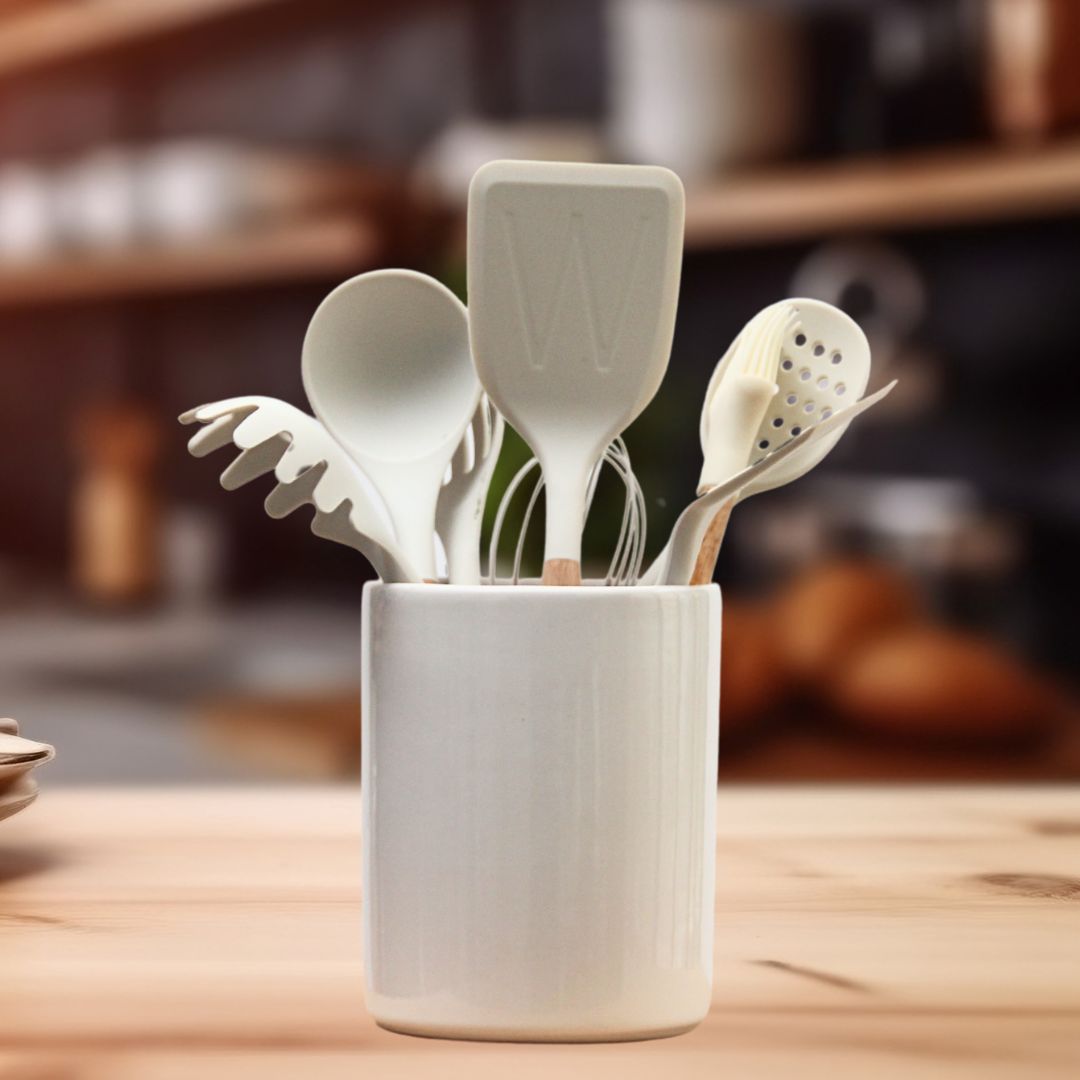 Espátula Silicona Premium Blanca 35 cm