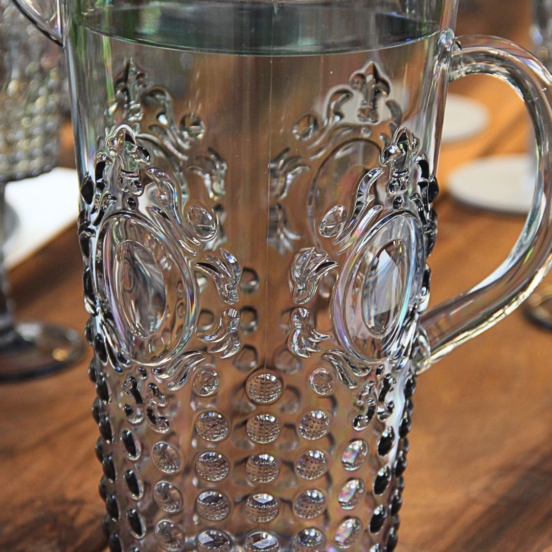 Pack 1 Jarra + 6 Vasos Altos Imperial Smoky