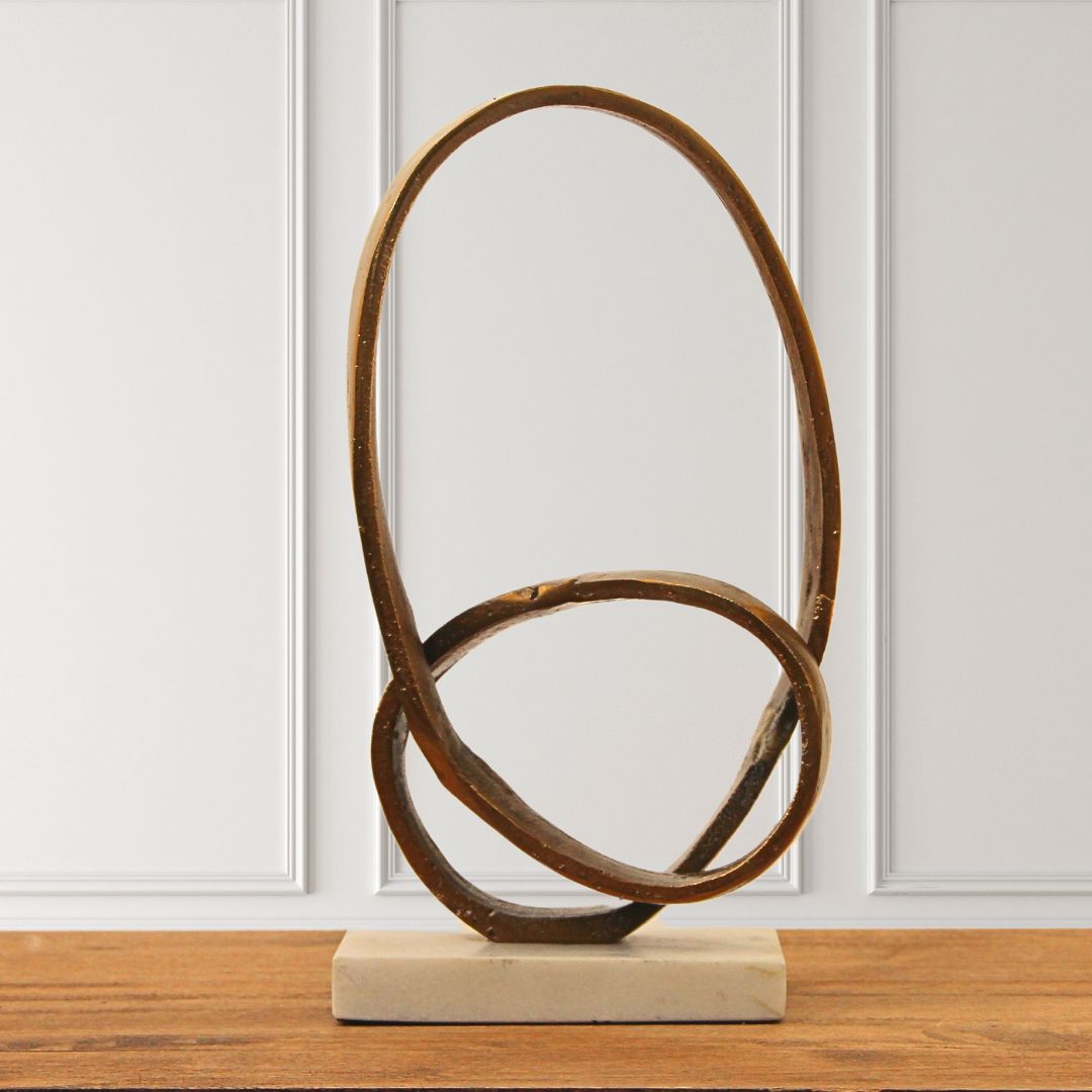 Objeto Deco Gold Circles