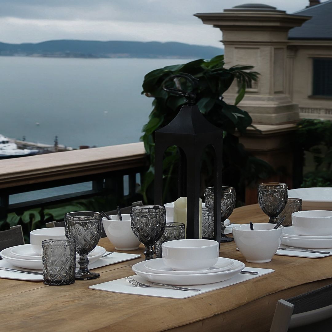 Juego 20 Piezas/Daily Vasos y Copas Diamond Grey