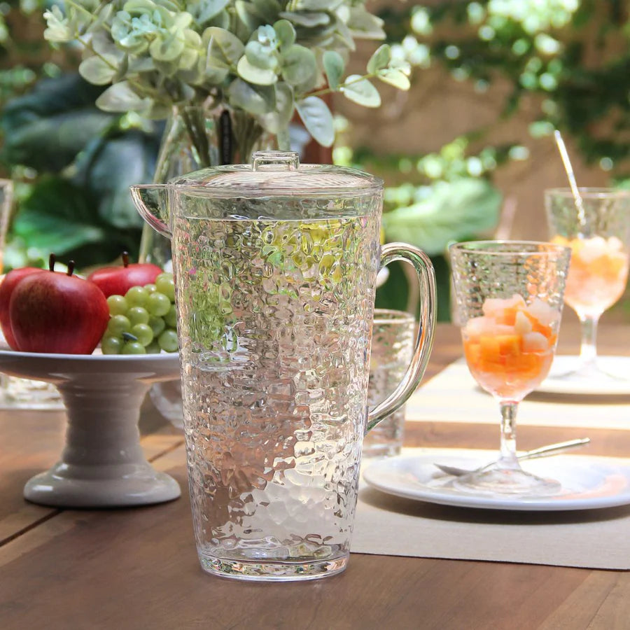 Juego 6 Vasos Chicos + Jarra Martele Acrílico