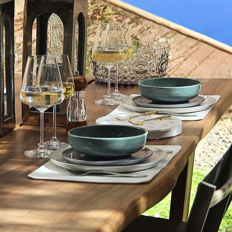 Pack 6 Platos Playos Positano Cream