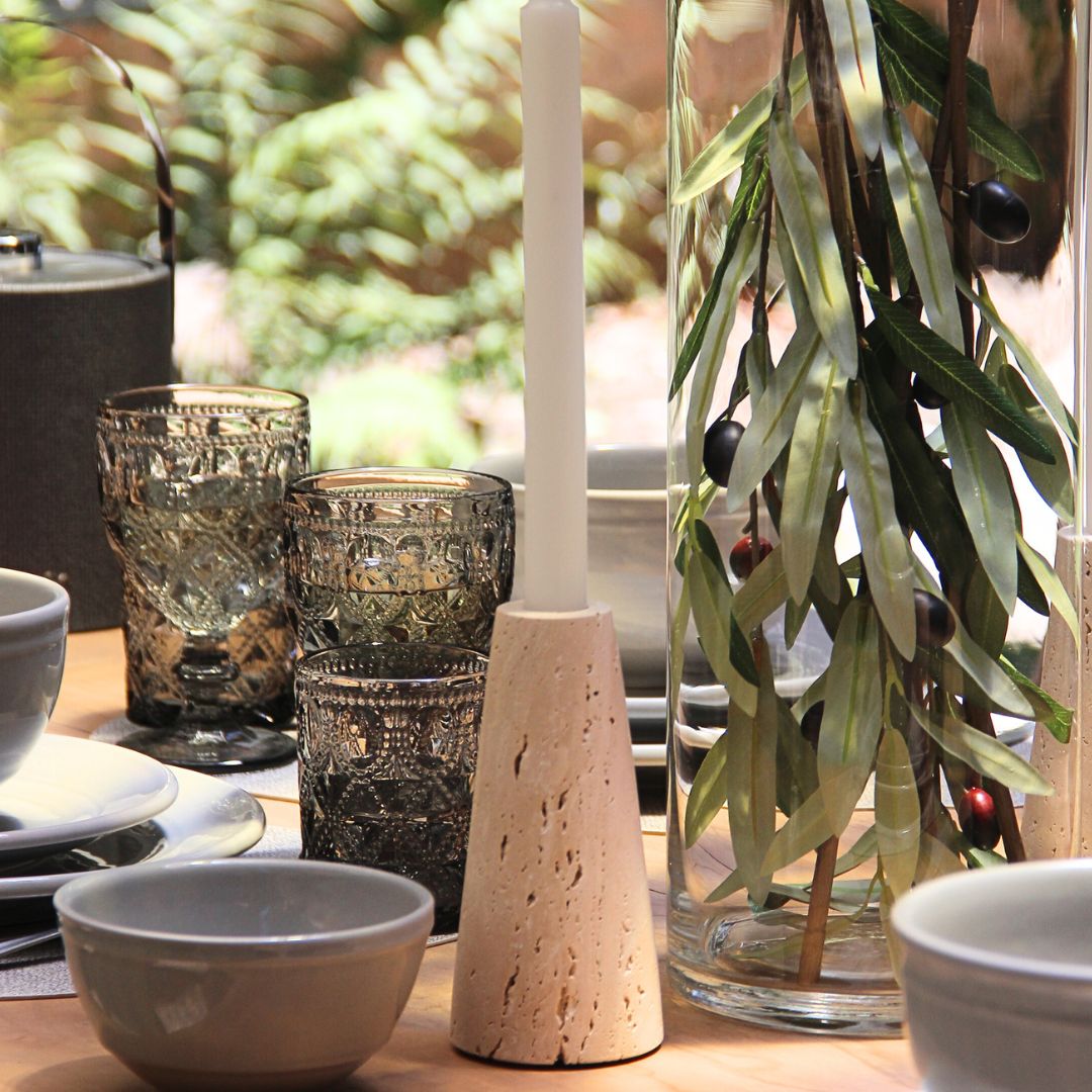 Candelabro Travertino Mediano