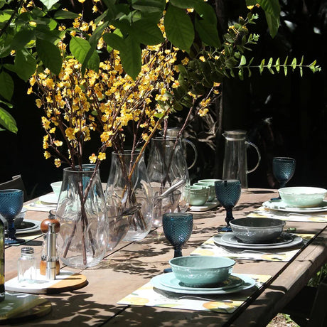 Juego 18 Piezas Melamina Verde Aqua