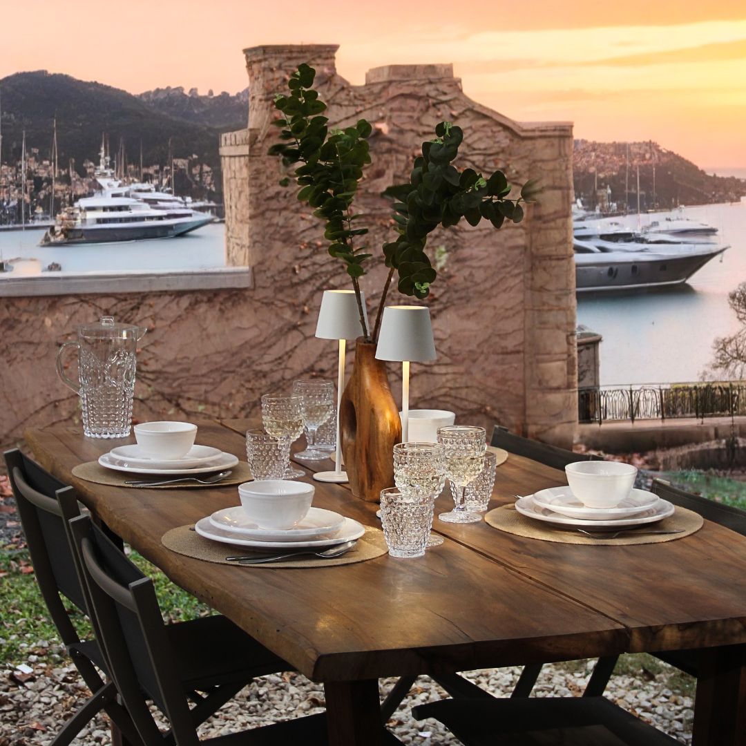 Juego 20 Piezas Lisboa/Vasos y Copas Pelotones