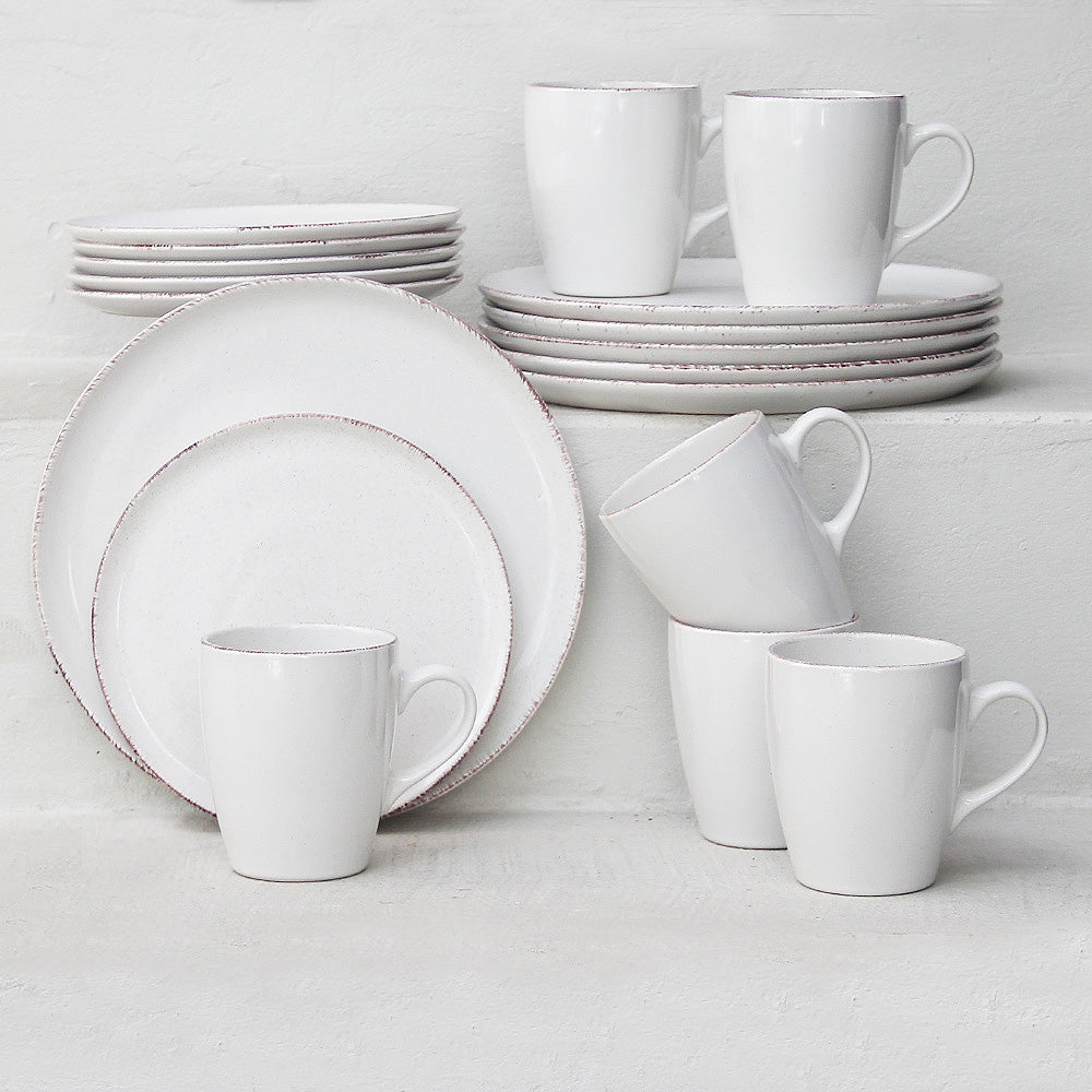 Juego 18 Piezas Positano Cream Jarros