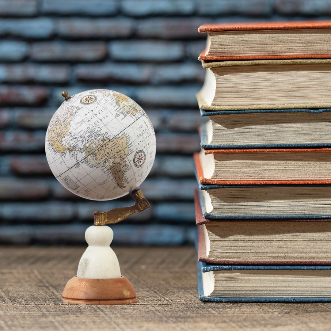 Globo Terraqueo Wood 31 cm