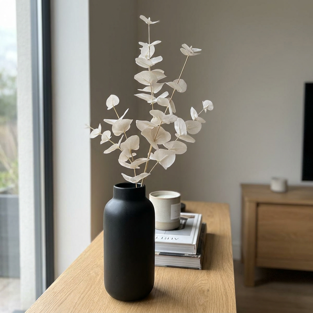 White Eucalyptus Stem 87 cm
