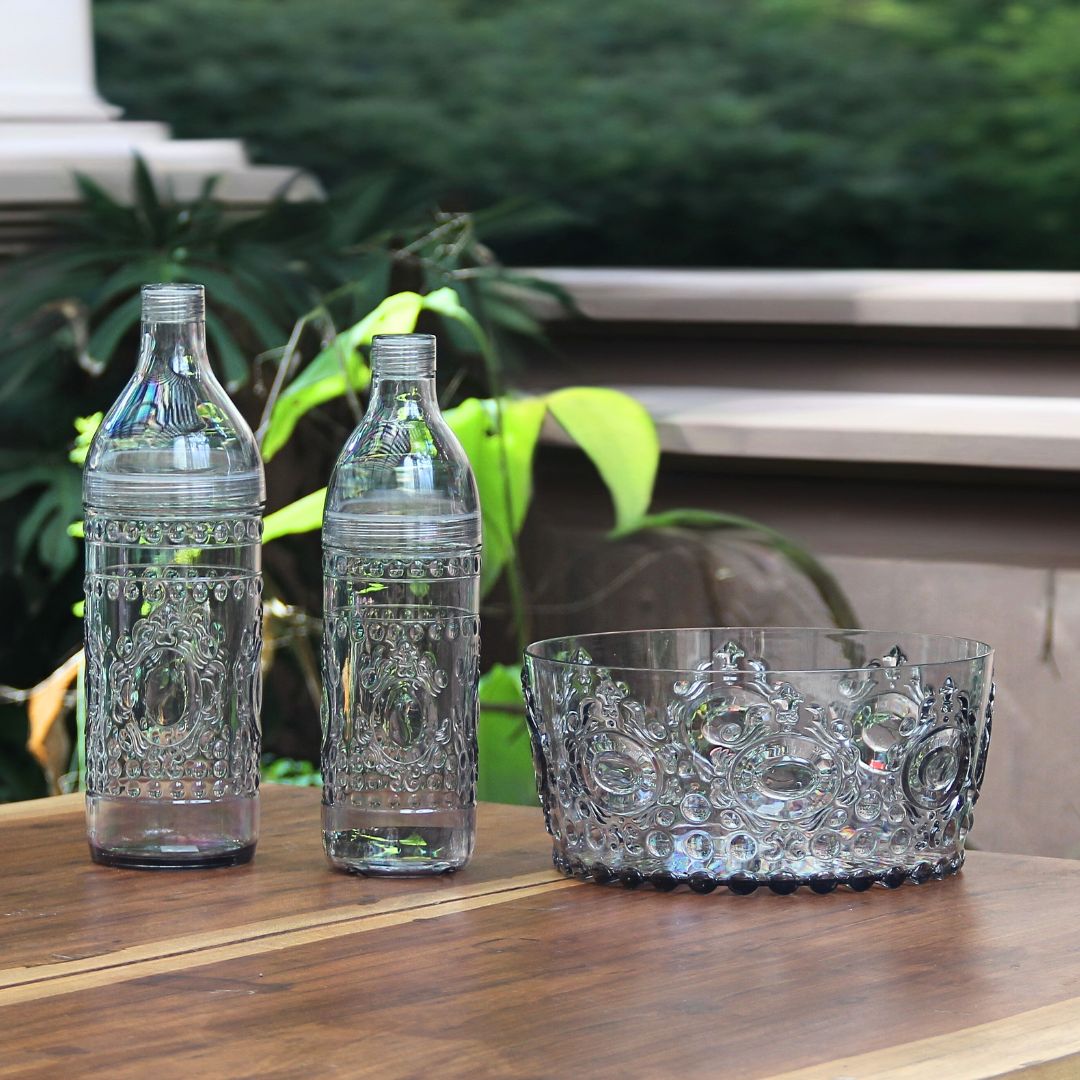 Pack 1 Botella 1L+1 Botella 1,5L+Ensaladera Smoky