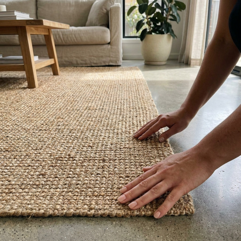 Alfombra de Yute Bucle 300 x 400 cm