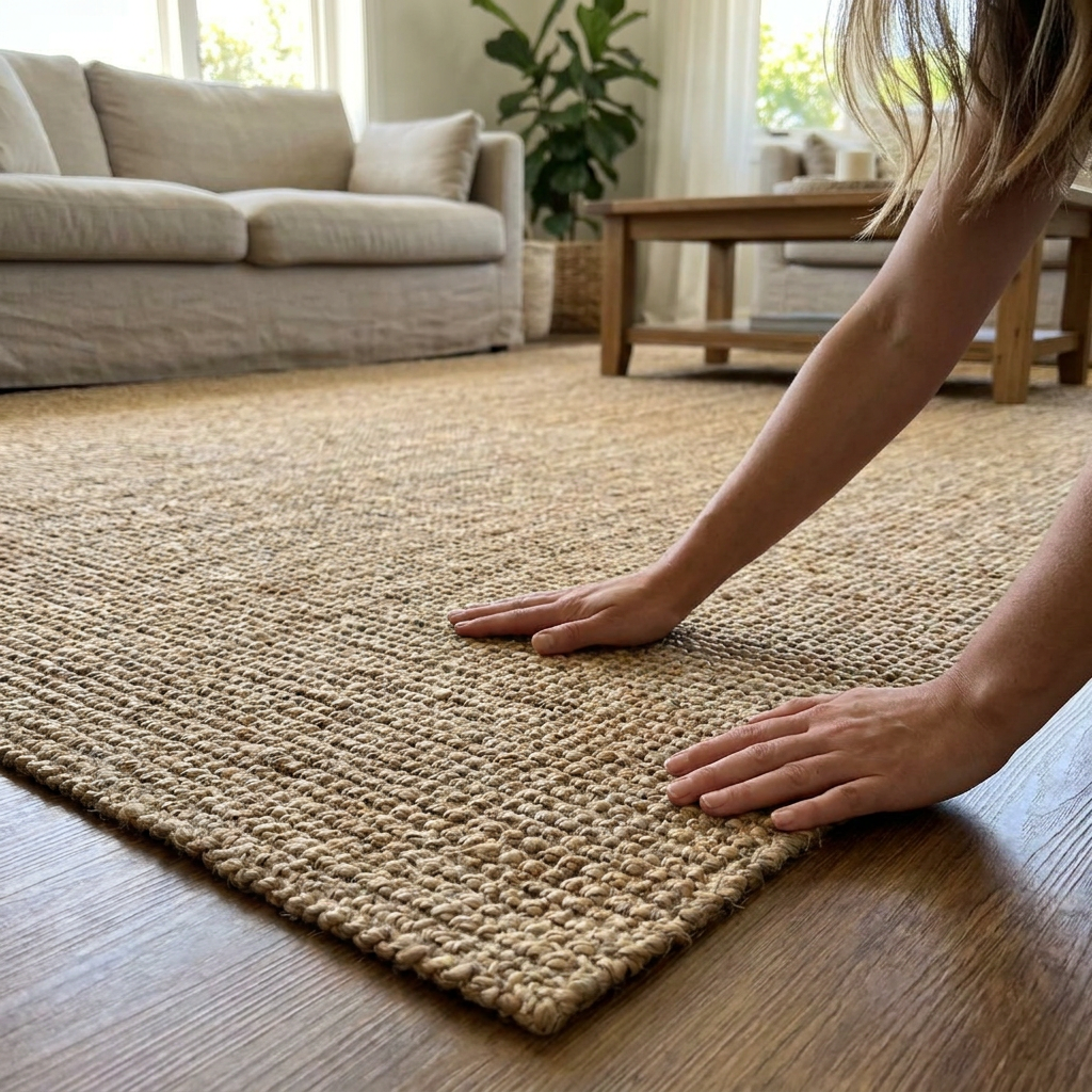 Alfombra de Yute Bucle 250 x 300 cm