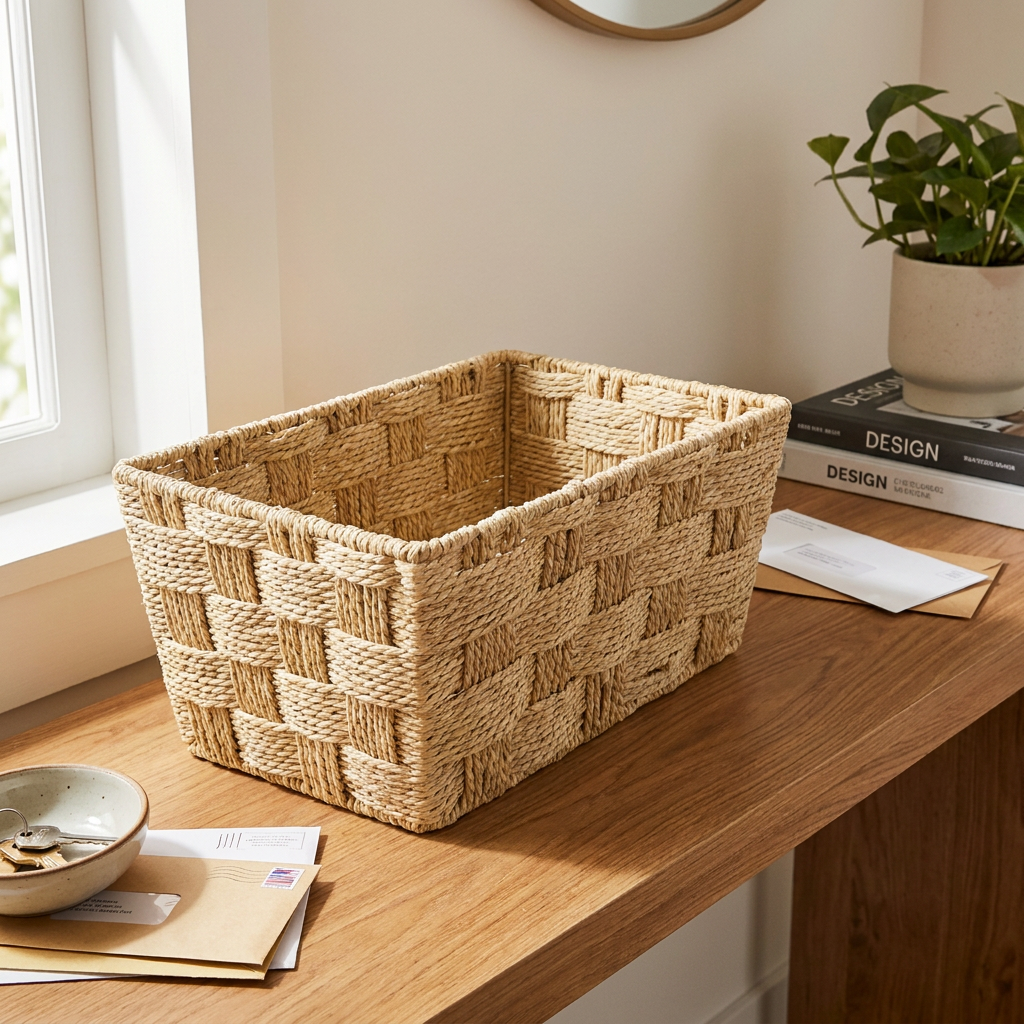 Canasto Storage Weave Rectangular Mediano