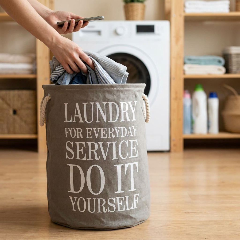 Cesto Laundry Everyday Oliva
