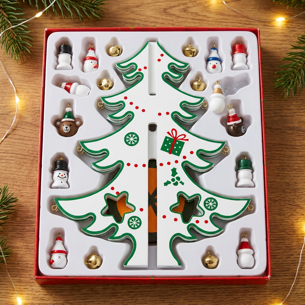 Árbol Seiffen White 23,5 cm