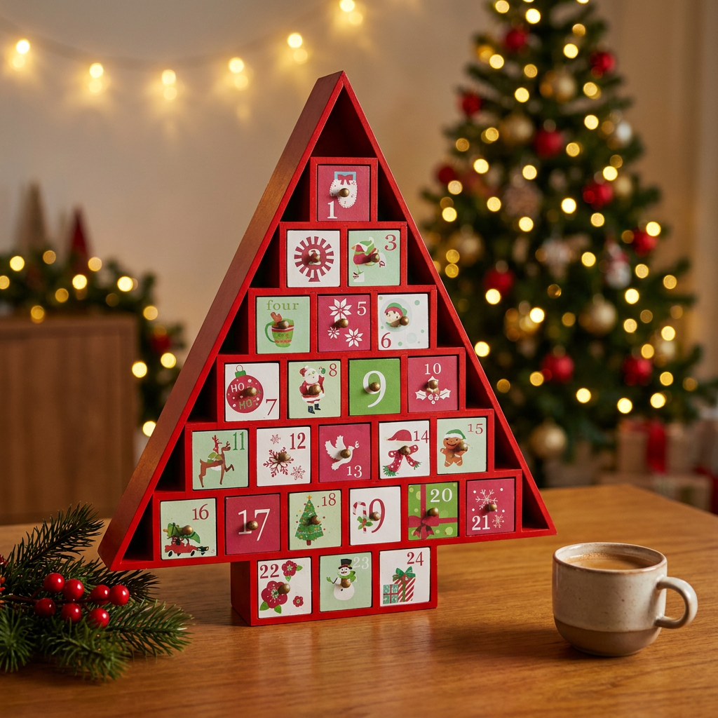 Calendario de Adviento Tree 38 cm