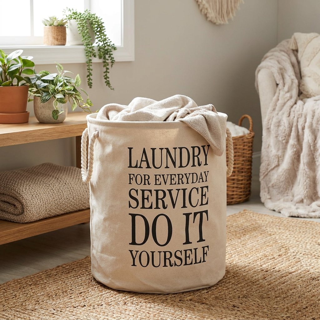 Cesto Laundry Everyday Beige