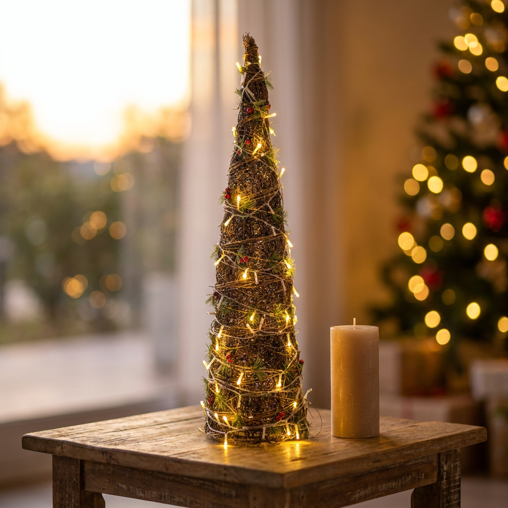 Árbol Woodland Luminoso 60 cm