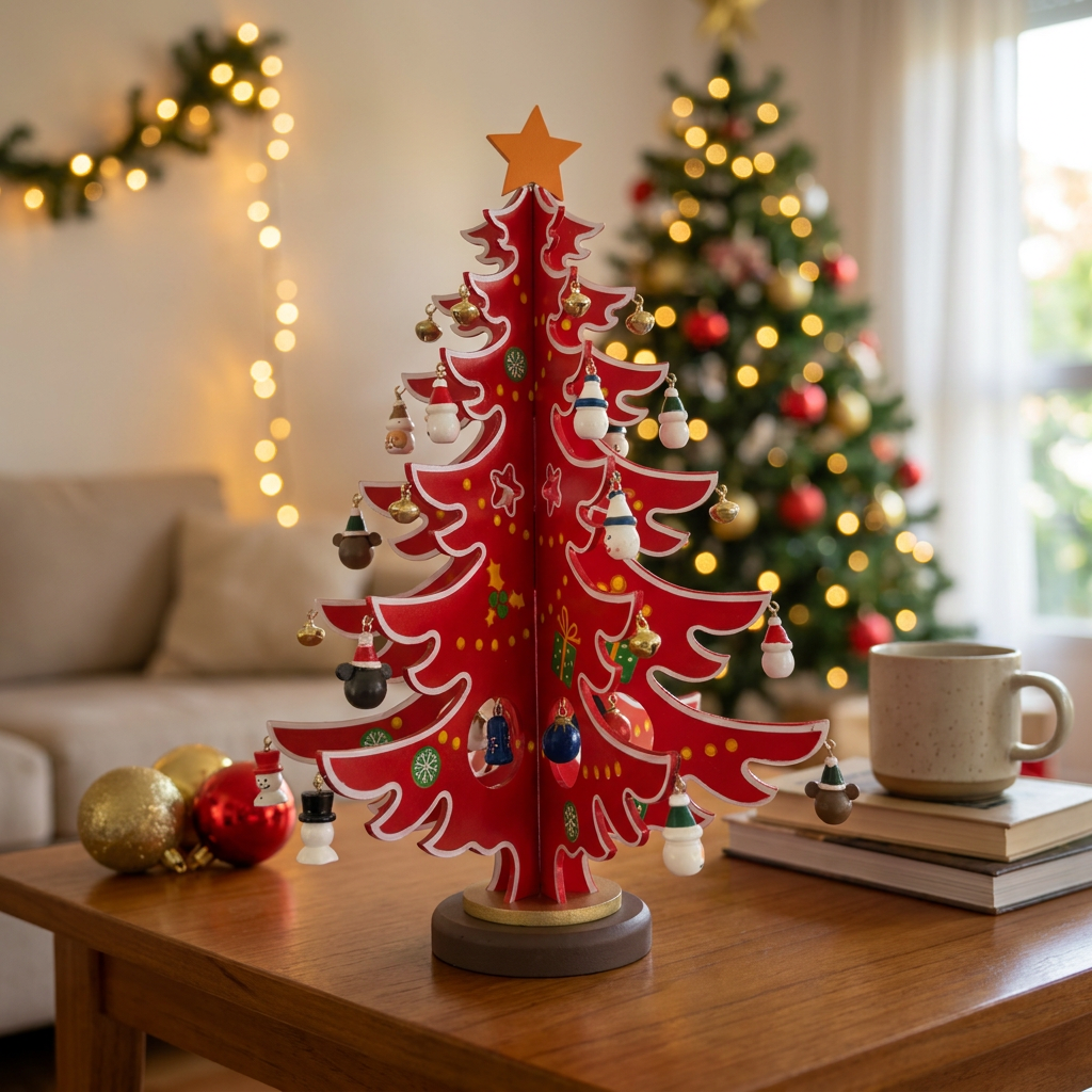 Árbol Seiffen Red 35 cm