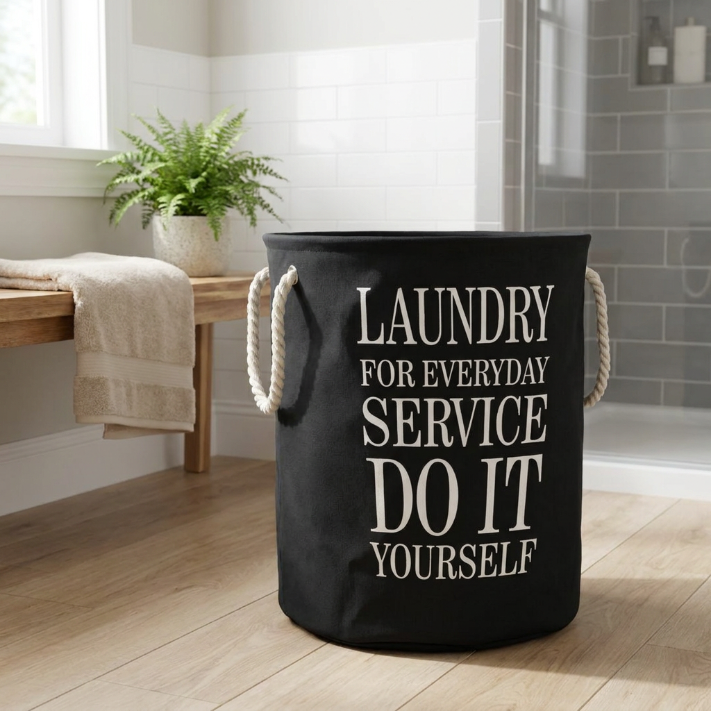 Cesto Laundry Everyday Negro