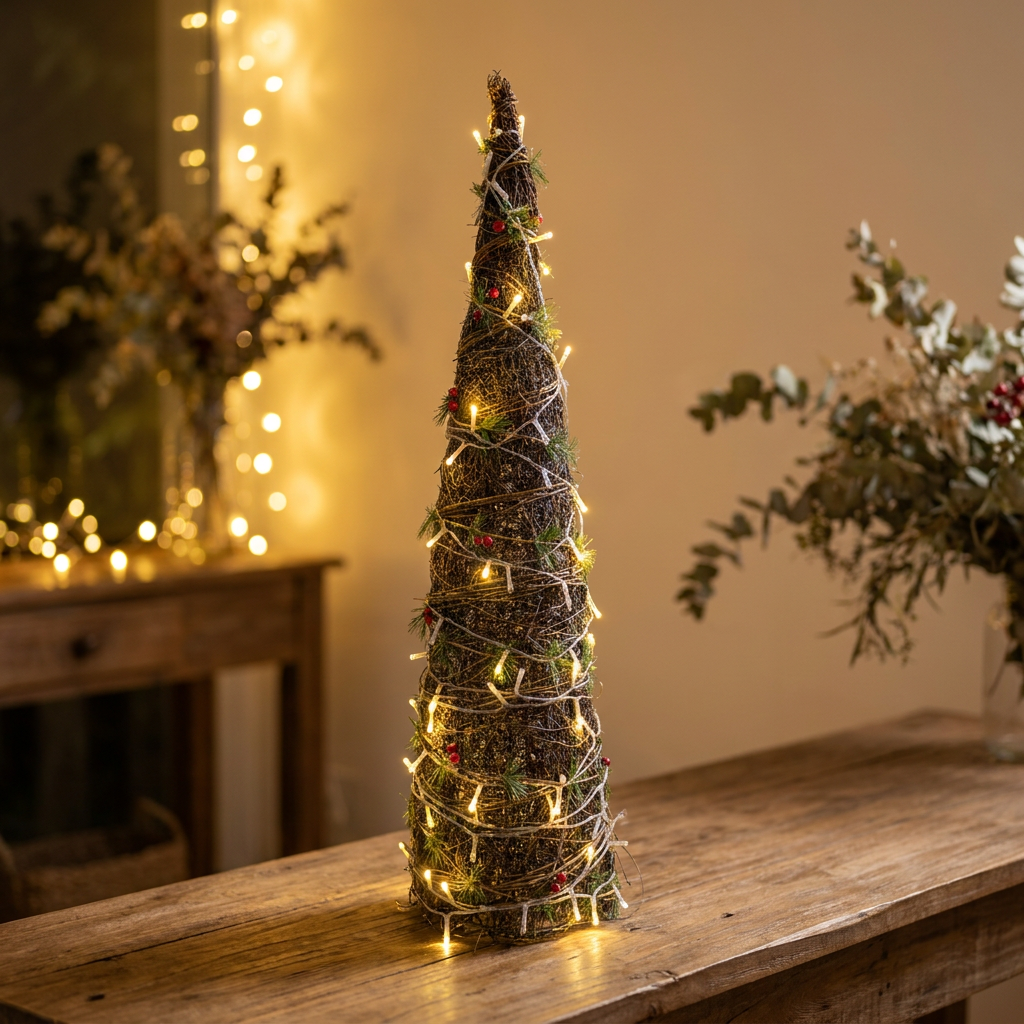 Árbol Woodland Luminoso 60 cm