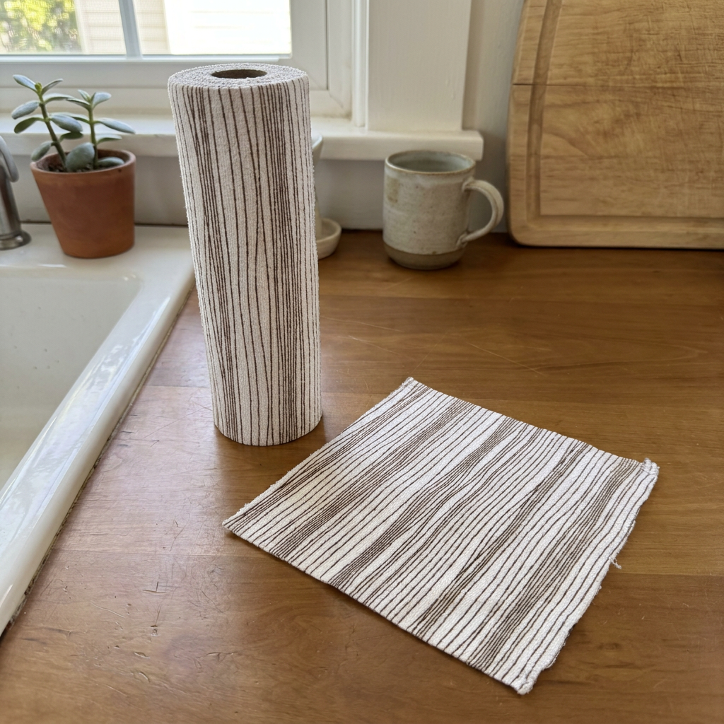 Paños Reutilizables Stripes (Rollo x 20)